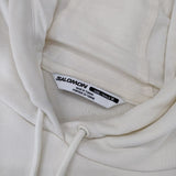 salomon SALBOWGRAPHICHOODIE サイズM パーカー オフホワイト メンズ サロモン【中古】6-0711M∞