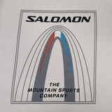 salomon SALBOWGRAPHICHOODIE サイズM パーカー オフホワイト メンズ サロモン【中古】6-0711M∞