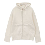 DRESSTERIOR D刺繍 Dパーカー 裏起毛フルジップ サイズ4 パーカー オフホワイト レディース ドレステリア【中古】6-1003T∞