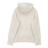 DRESSTERIOR D刺繍 Dパーカー 裏起毛フルジップ サイズ4 パーカー オフホワイト レディース ドレステリア【中古】6-1003T∞