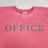 HOLIDAY OFFICE UNIFORM SWEAT 染め加工 トレーナー スウェット ピンク レディース ホリデイ【中古】6-0709M∞