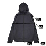 EGYBOY エギーボーイ プリント オマージュ サイズM 裏起毛 パーカー ブラック ユニセックス【中古】6-1008T∞