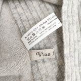 Vlas Blomme ウールカシミヤ ネックウォーマー ストール 定価17600円 カシミア 11602113 スヌード グレージュ レディース ヴラスブラム【中古】6-0903T◎