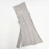 Vlas Blomme ウールカシミヤ ネックウォーマー ストール 定価17600円 カシミア 11602113 スヌード グレージュ レディース ヴラスブラム【中古】6-0903T◎