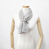 Vlas Blomme ウールカシミヤ ネックウォーマー ストール 定価17600円 カシミア 11602113 スヌード グレージュ レディース ヴラスブラム【中古】6-0903T◎