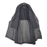 pas de calais リファインギンガムチェック コート 定価42900円 コート チャコールグレー レディース パドカレ【中古】6-1003T∞