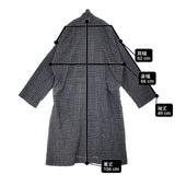 pas de calais リファインギンガムチェック コート 定価42900円 コート チャコールグレー レディース パドカレ【中古】6-1003T∞