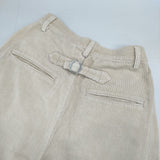 Vlas Blomme コットン ワイドコーデュロイパンツ 135404 日本製 サイズ1 パンツ ベージュ レディース ヴラスブラム【中古】6-1003T∞
