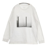 Toujours Photo Print long Sleeve T-shirt フォトプリント グラフィックプリント 定価28600円 長袖Ｔシャツ カットソー ロンＴ 24SS ホワイト レディース トゥジュー【中古】6-0513M∞