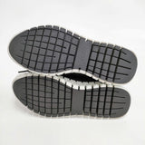 ecco Gruuv Women サイドジップ 定価31900円 サイズ38 スニーカー ブラック レディース エコー【中古】6-0605G◎