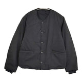 ARTS&SCIENCE ノーカラー カラーレスダウンジャケット 083-U215-040 中綿 ダウンジャケット ブラック レディース アーツ&サイエンス【中古】6-0916T♪