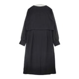 Madame Hiroko N.U.I.T スタンドカラーJKとワンピ ストールの3点セット 定価20000円 ブラックフォーマル セットアップ ブラック レディース マダムヒロコ【中古】6-0709M∞