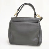 GIANNI NOTARO RAFFINATA by Gianni Notaro フラップショルダー イタリア製 ショルダーバッグ ブラック レディース ジャンニノターロ【中古】6-0712G∞