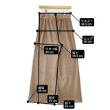 DRESSTERIOR 085-63073 日本製 サイズ36 コーデュロイ ワイド パンツ ベージュ レディース ドレステリア【中古】6-1003T∞