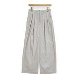 JOURNAL STANDARD L'essage ストレッチコーデュロイ 2タックパンツ サイズ36 定価19800円 パンツ 24AW ライトブルー レディース ジャーナルスタンダードレサージュ【中古】6-0916T♪