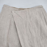 JOURNAL STANDARD L'essage リネンワイドパンツ サイズ36 パンツ ベージュ レディース ジャーナルスタンダードレサージュ【中古】6-0507M∞