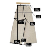 JOURNAL STANDARD L'essage リネンワイドパンツ サイズ36 パンツ ベージュ レディース ジャーナルスタンダードレサージュ【中古】6-0507M∞
