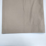 MACPHEE コットンキャンバス ツータックワイドパンツ 定価18700円 スラックス 12042104033 パンツ ベージュ レディース マカフィー【中古】6-0709G∞