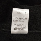 GALERIE VIE ファインブークレークルーネックベスト 定価23100円 プルオーバー ベスト 23AW ブラック レディース ギャルリーヴィー【中古】6-0916T♪