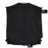 GALERIE VIE ファインブークレークルーネックベスト 定価23100円 プルオーバー ベスト 23AW ブラック レディース ギャルリーヴィー【中古】6-0916T♪