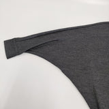 GALERIE VIE ウォッシャブルウールジャージー ドルマンスリーブシャツ 定価29700円 長袖シャツ 25AW チャコールグレー レディース ギャルリーヴィー【中古】6-0401T♪