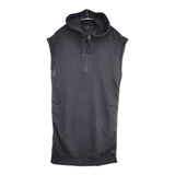 DIESEL ノースリーブスウェットパーカー ベスト ブラック レディース ディーゼル【中古】6-0718M∞