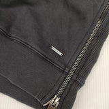 DIESEL ノースリーブスウェットパーカー ベスト ブラック レディース ディーゼル【中古】6-0718M∞