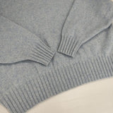 URBAN RESEARCH DOORS ハミルトンウールクルーワイドプルオーバー セーター ニット ライトブルー レディース アーバンリサーチドアーズ【中古】6-1012T∞