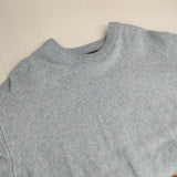 URBAN RESEARCH DOORS ハミルトンウールクルーワイドプルオーバー セーター ニット ライトブルー レディース アーバンリサーチドアーズ【中古】6-1012T∞