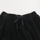HALLELUJAH 未使用品 エドワーディアンスカート ベロア レース ギャザー 定価48000円 38 ロングスカート ブラック レディース ハレルヤ【中古】6-0401T♪