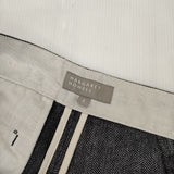 MARGARET HOWELL 578-143404 ヘリンボーン リネン パンツ グレー レディース マーガレットハウエル【中古】6-0718G∞