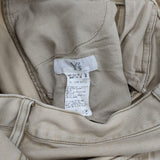 Y's YB-P21-027 日本製 サイズ2 コットン パンツ ベージュ レディース ワイズ/Yohji【中古】6-0709G∞