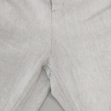 koton 201-600 コットン カツラギネップ ジャストウエストパンツ カットオフ サイズ2 デニムパンツ ライトグレー レディース コトン【中古】6-0907G∞