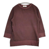 45R/45rpm スウェット サイズ3 Ｔシャツ カットソー ワインレッド レディース フォーティーファイブアールピーエム【中古】6-0708M∞