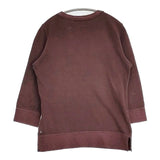 45R/45rpm スウェット サイズ3 Ｔシャツ カットソー ワインレッド レディース フォーティーファイブアールピーエム【中古】6-0708M∞