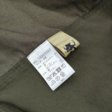 芽風/MEFU 別珍ストレッチ ジャケット 定価55000円 異素材切替 ショート丈 ブルゾン カーキ レディース 芽風/センソユニコ【中古】6-0520M∞