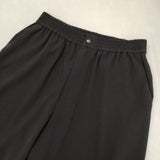 HYKE Genderless STRETCH TAPERED PANTS 定価24200円 202-13182 パンツ ブラック レディース ハイク【中古】6-0708G∞