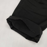 HYKE Genderless STRETCH TAPERED PANTS 定価24200円 202-13182 パンツ ブラック レディース ハイク【中古】6-0708G∞