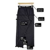 HYKE Genderless STRETCH TAPERED PANTS 定価24200円 202-13182 パンツ ブラック レディース ハイク【中古】6-0708G∞