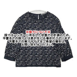 mina perhonen ribbon bird 刺繍 リネン 38 ys1046 ブラウス シャツ ブラック レディース ミナペルホネン【中古】6-0608M∞