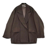 archi DRY WOOL TAILOR JACKET サイズS 定価59400円 AW25-A1 ウール テーラードジャケット 25AW ブラウン レディース アーキ【中古】6-0401T♪
