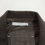 archi DRY WOOL TAILOR JACKET サイズS 定価59400円 AW25-A1 ウール テーラードジャケット 25AW ブラウン レディース アーキ【中古】6-0401T♪
