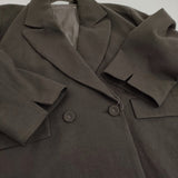 archi DRY WOOL TAILOR JACKET サイズS 定価59400円 AW25-A1 ウール テーラードジャケット 25AW ブラウン レディース アーキ【中古】6-0401T♪