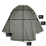 archi ORGANIC TWILL TAB JACKET 定価39600円 AS22-E1 ノーカラージャケット グリーン レディース アーキ【中古】6-0520M∞