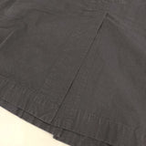 MHL. コットン 595-8210500 サイズ1 WASHED COTTON POPLIN ステンカラーコート 濃紺 ネイビー レディース エムエイチエル【中古】6-0708M∞