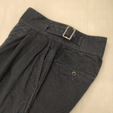 LENO & CO. 2TUCK Gurkha Trouser 定価25300円 L1901-PT003 パンツ ネイビー レディース リノ【中古】6-0708G∞