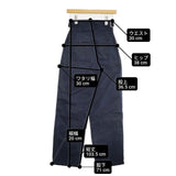 LENO & CO. 2TUCK Gurkha Trouser 定価25300円 L1901-PT003 パンツ ネイビー レディース リノ【中古】6-0708G∞