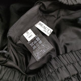 BEAUTY&YOUTH UNITED ARROWS ランダムプリーツ ロングスカート ブラック レディース ビューティアンドユース【中古】6-0520M∞