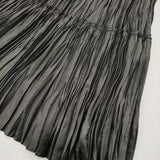 BEAUTY&YOUTH UNITED ARROWS ランダムプリーツ ロングスカート ブラック レディース ビューティアンドユース【中古】6-0520M∞