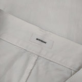 MIESROHE フロントタックデニムパンツ MWFP224050 デニムパンツ ホワイト レディース ミースロエ【中古】6-0708G∞